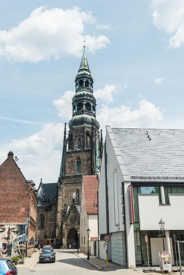 Apartmenthaus Am Dom Junior Suite Mit Parkplatz Zwickau Extérieur photo