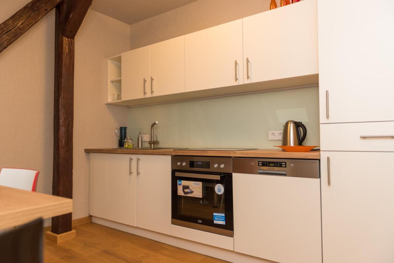 Apartmenthaus Am Dom Junior Suite Mit Parkplatz Zwickau Extérieur photo